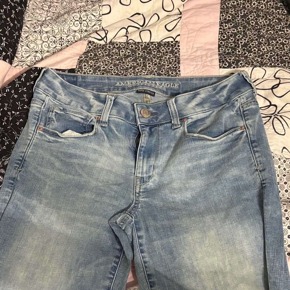 American Eagle Outfitters Light Blue Women’s Skinny Jeans